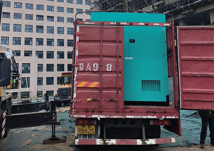 南阳医院500KW康明斯静音